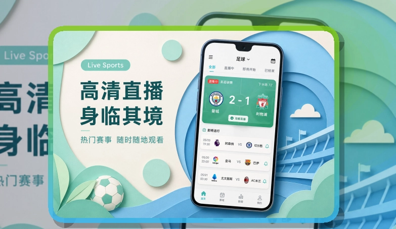 买球站 App安装与网页版浏览，赛前准备和常看频道都能快速回到常看内容 页面展示